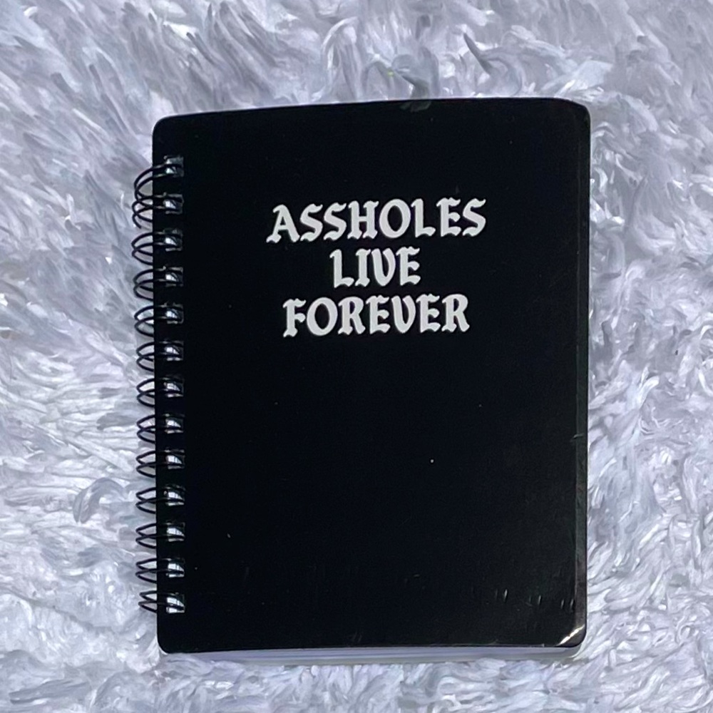Linda Finegold ALF spiral notebook